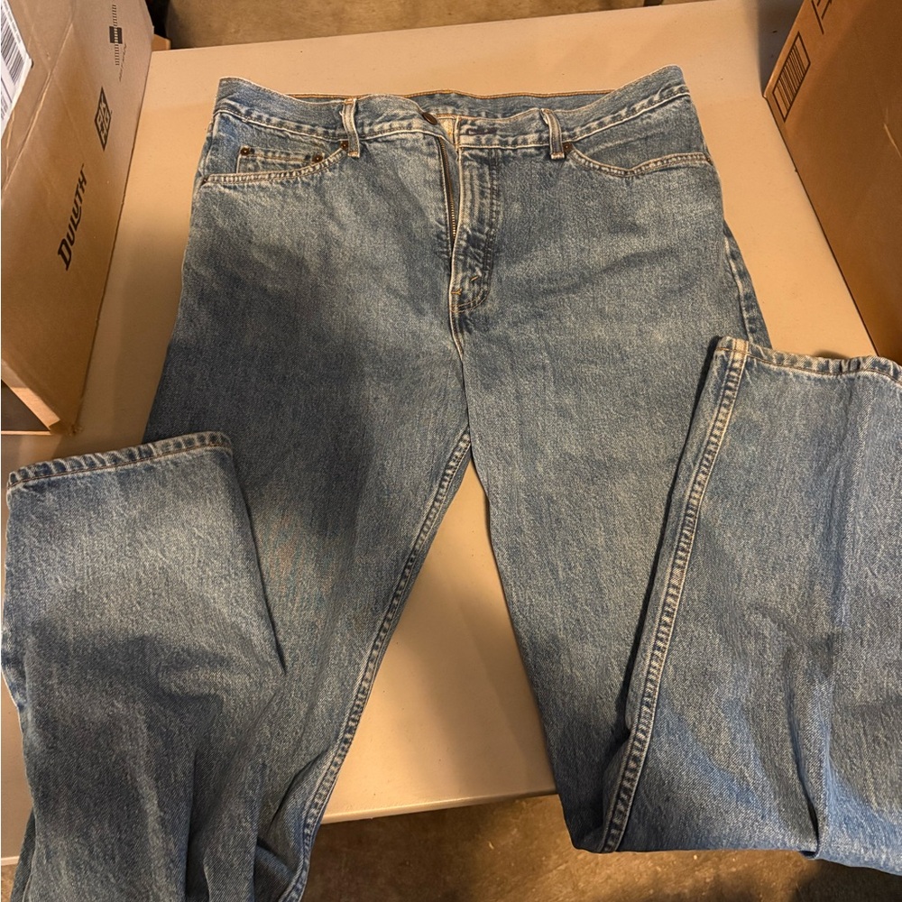 Classic Blue Denim Jeans